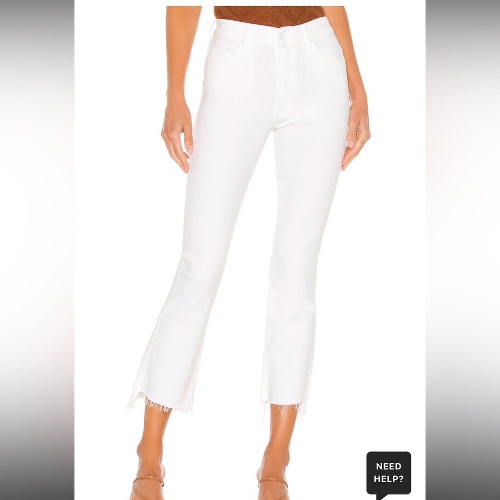 Mother Insider Crop Step Fray in Fairest of Them All